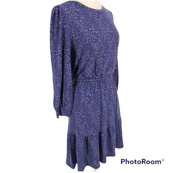 Collective Concepts Purple Polka Dot Dress NWT. XL - Picture 3 of 6
